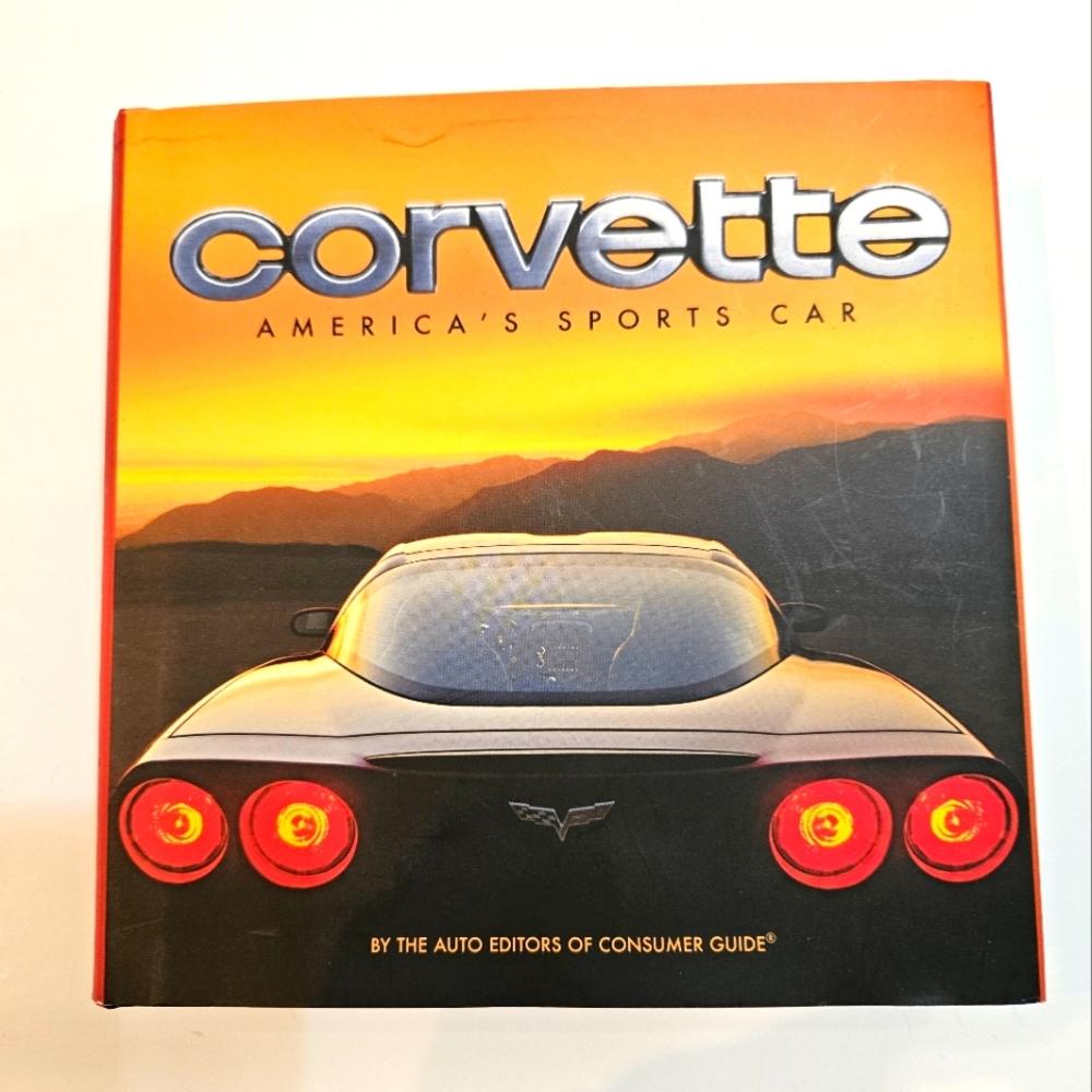 Corvette Book, Published 2010, EUC, hardcover With Dust Cover